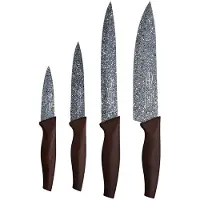 San Ignacio Daimiel Messerset 4 Einheiten Braun Braun One Size