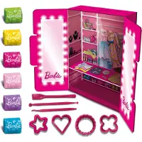 Lisciani BARBIE DOUGH FASHION SHOW, Bastelset für Kinder, 5 Jahr(e), Mehrfarbig