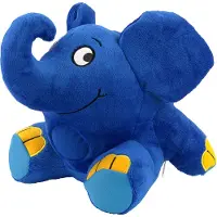 Ansmann LED Nachtlicht Elefant Kuscheltier inkl. Batterien & Musik Funktion