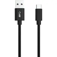 Ansmann Type-C USB Kabel 200 cm USB3.0 Ladekabel Datenkabel Aluminium Gehäuse