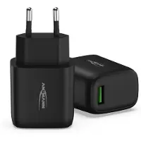 Ansmann USB-A Ladegerät 18W - mit Quick Charge 3.0 - Charger USB Netzteil mit IC