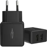 Ansmann USB Ladegerät mit 12 W, USB Netzteil für Handy und Tablet