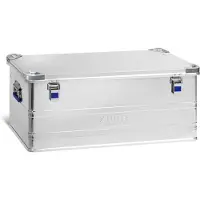 Alutec Transportbox INDUSTRY 140, Aluminium, 140 l, L 900 x B 495 x H 379 mm, mit Stapelecken, stabiler Deckel