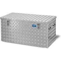 Alutec R 250, Aufbewahrungsbox, Aluminium, Rechteckig, Aluminium, Einfarbig, Aluminium