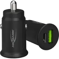 Ansmann In-Car-Charger - USB-Kfz Ladegerät 30W für Smartphone, Tablet, etc.