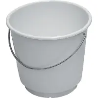 Lockweiler Eimer 15 l Polyethylen weiss lebensmittelecht Ø 330 mm Höhe 300 mm