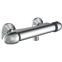 Eisl VITAL Duscharmatur mit Thermostat, Thermostat, Mischbatterie Dusche, Duschthermostat