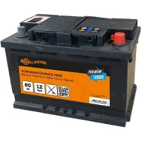 Gallagher Premium Turbo AGM Weidezaunakku 12V/60 Ah