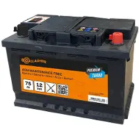 Gallagher Premium Turbo AGM Weidezaunakku 12V/75 Ah