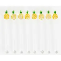 Sissy-Boy Gläserner Cocktailrührstab Mit Ananas