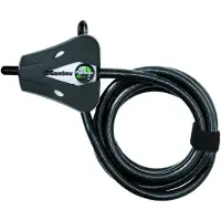 Masterlock Verstellbares Kabelschloss mit Schüsselschloss [Kabel einstellbar von 30 cm bis 1,8 m] [Python] 8417EURDPRO - Ideal für Sportausrüstung, Werkzeuge und Gartenmöbel