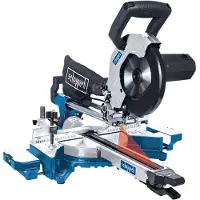 Scheppach Kappzugsäge HM90MP | für Holz, Alu, Stahl, Kunststoff, Kupfer | Schnitthöhe: 65mm / Länge: 340mm | 1700W mit 2 Geschwindigkeiten | Ø216mm