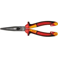 Milwaukee Alicate de boca larga redonda a 45° VDE 205mm