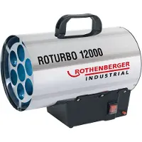 Rothenberger Industrial Heizkanone ROTURBO 12000 mit Piezo inkl. Schlauch & Regler - 1500000050