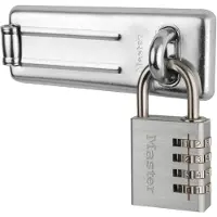 Masterlock Überfallschloss mit Aluminium-Zahlenschloss - 7640704EURD