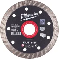 Milwaukee Zubehör 4932399526 Diamanttrennscheibe DUT 115