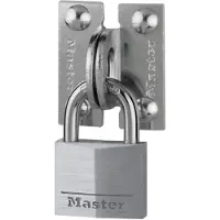Masterlock Set 2 rechtwinklige Augen 60r+Vorhängeschloss 9140EURD