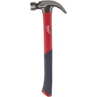 Milwaukee Klauenhammer Fiberglas gekr?pft 570g 20oz
