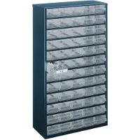 Raaco Kleinteilemagazin, Metallschrank mit 60 Schubladen
