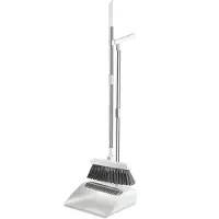 Joybos Job096 Broom And Dustpan Silber
