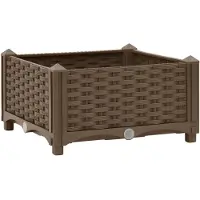 vidaXL Hochbeet 40x40x23 cm Polypropylen