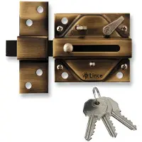 Lince Traditionelles Schloss 2930 Bronze-Finish Englisch 92930bi -