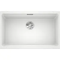 BLANCO ETAGON 700-U, SILGRANIT PuraDur, weiß, ohne Ablauffernbedienung, mit Zubehör