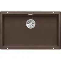 BLANCO SUBLINE 700-U, Schrankwaschbecken, Silgranit, Braun, 80 cm, Deutschland