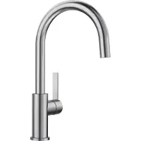 BLANCO Einhebel-spültischmischer aus gebürstetem edelstahl 523120