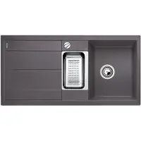BLANCO METRA 6 S, Top-mount, Eckig, Edelstahl, 100 cm, 50 cm, 19 cm
