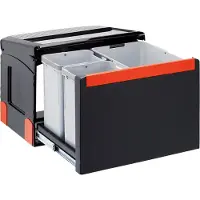 Franke Abfallsorter 30 (2x8 + 14) Liter CUBE 50 ab 50 cm Schrankbreite, Handauszug