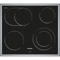 NEFF Constructa CM323052, Schwarz, Edelstahl, Integriert, Keramik, Keramik, 4 Zone(n), 4 Zone(n)