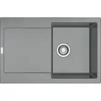 Franke Maris Einbauspüle Fragranitspüle MRG 611-78 Steingrau Druckknopf Edelstahl ab 45 cm 114.0477.487 - inkl.