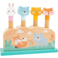 Small Foot Einsteckspiel Plug-inJunior Holz 19 cm 5-teilig
