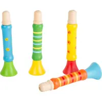 Small Foot Display Bunte Trompeten