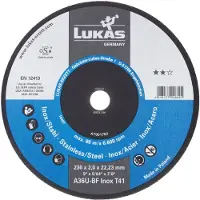 Lukas-Erzett Trennscheibe T41 für Edelstahl 230x2 mm gerade