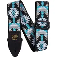 Ernie Ball P04609 Polypro Jacquard Riemen Albuquerque Blau