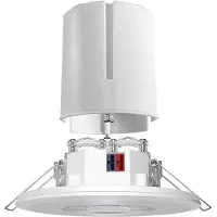 ESYLUX Loftstilstedevaerelsessensor PD-FLAT 360i/8 ROUND WHITE FM KNX