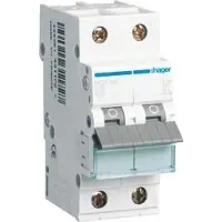 Hager MCN525 Leitungsschutzschalter 1P+N 6kA C-Charakteristik 25A 2 Module