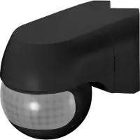 ORNO 220. Bewegungssensor. 1200W, IP44, 3 Montagemöglichkeiten, schwarz
