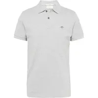 Gant Poloshirt "SLIM SHIELD SS PIQUE POLO" mit Logostickerei auf der Brust