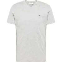 Gant Shield Kurzarm-t-shirt Mit V-ausschnitt