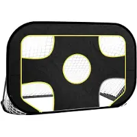 vidaXL Fußballtor mit Torwand 120x80x80 cm Polyester