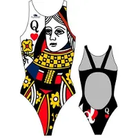 Turbo Queen Of Hearts Badeanzug