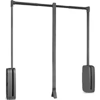 Emuca Closet Sling 600-830 Mm Faltbarer Kleiderbügel
