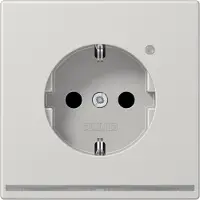 JUNG SCHUKO-Steckdose 16A 250V LS 1520-O LG LNW