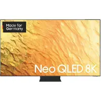 Samsung GQ75QN800BT, 190,5 cm (75"), 7680 x 4320 Pixel, Neo QLED, Smart-TV, WLAN, Schwarz, Grau