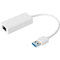 Krüger&Matz USB 3.0 zu RJ45 LAN Ethernet Netzwerkkarte Adapter für stabile Kabelverbindung