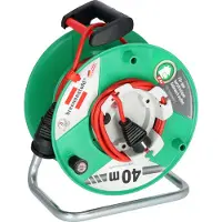 Brennenstuhl 1098560001, 38 m, Draußen, IP44, Kunststoff, Grün, Orange, 1 AC-Ausgänge