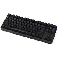 Endorfy EY5A080, Verkabelt & Kabellos, USB + RF Wireless + Bluetooth, Mechanischer Switch, RGB-LED, Schwarz